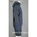 100%polyester woven winter jacket with hood